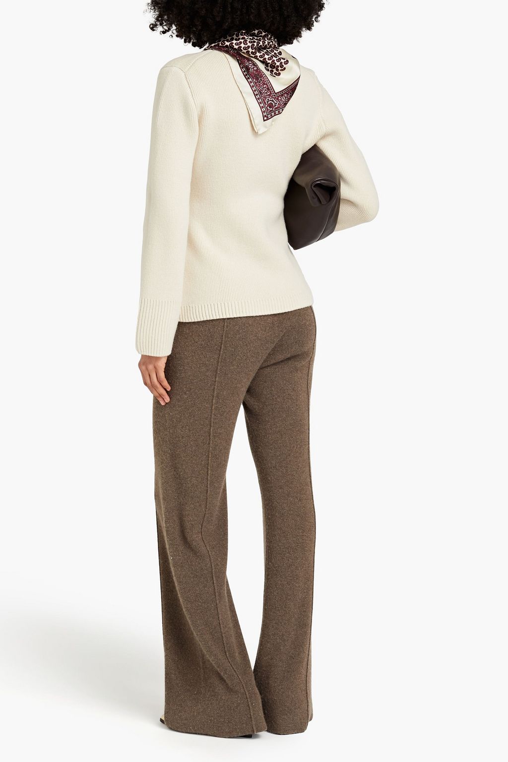 KHAITE Cashmere-blend sweater
