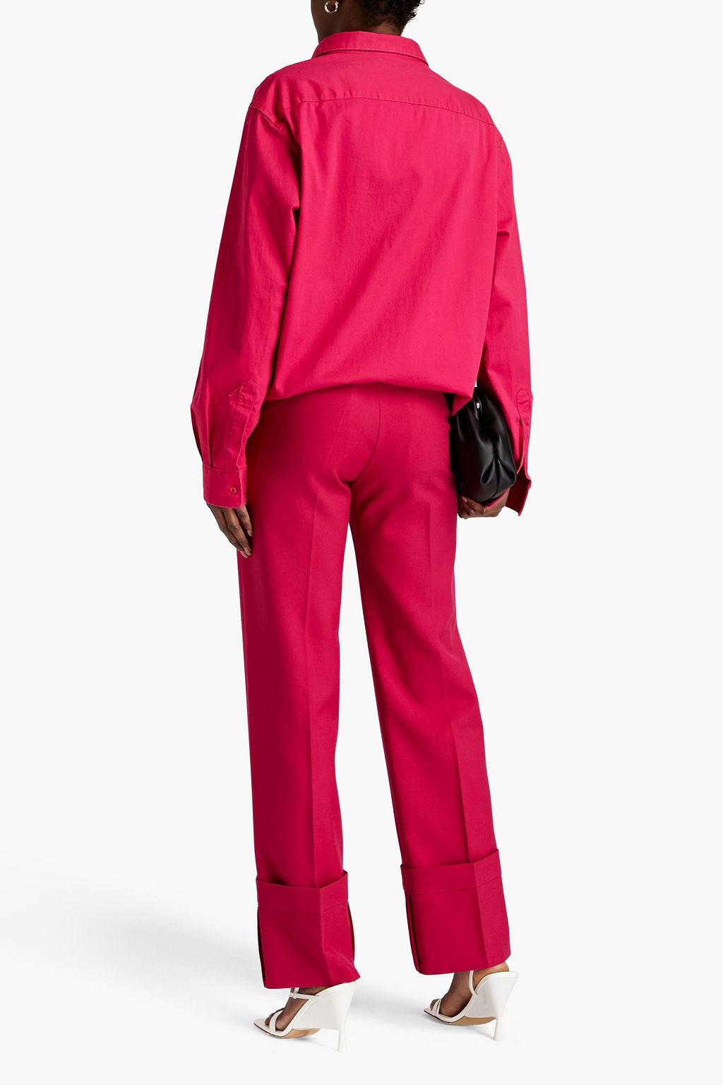 BITE STUDIOS Wool-twill straight-leg pants