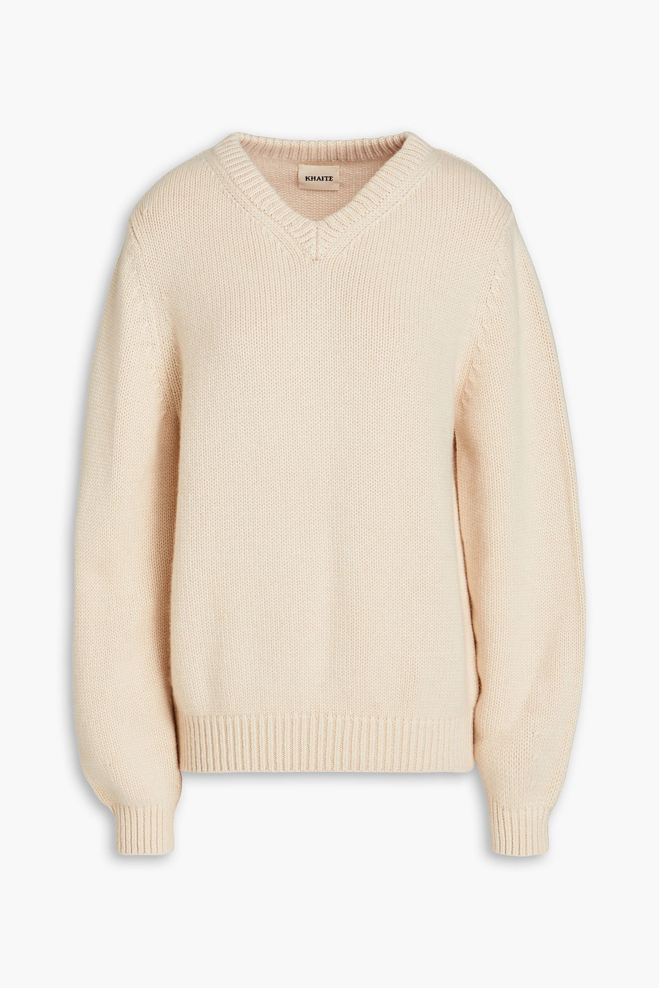 Khaite Nessa Cashmere Jumper In Neutrals