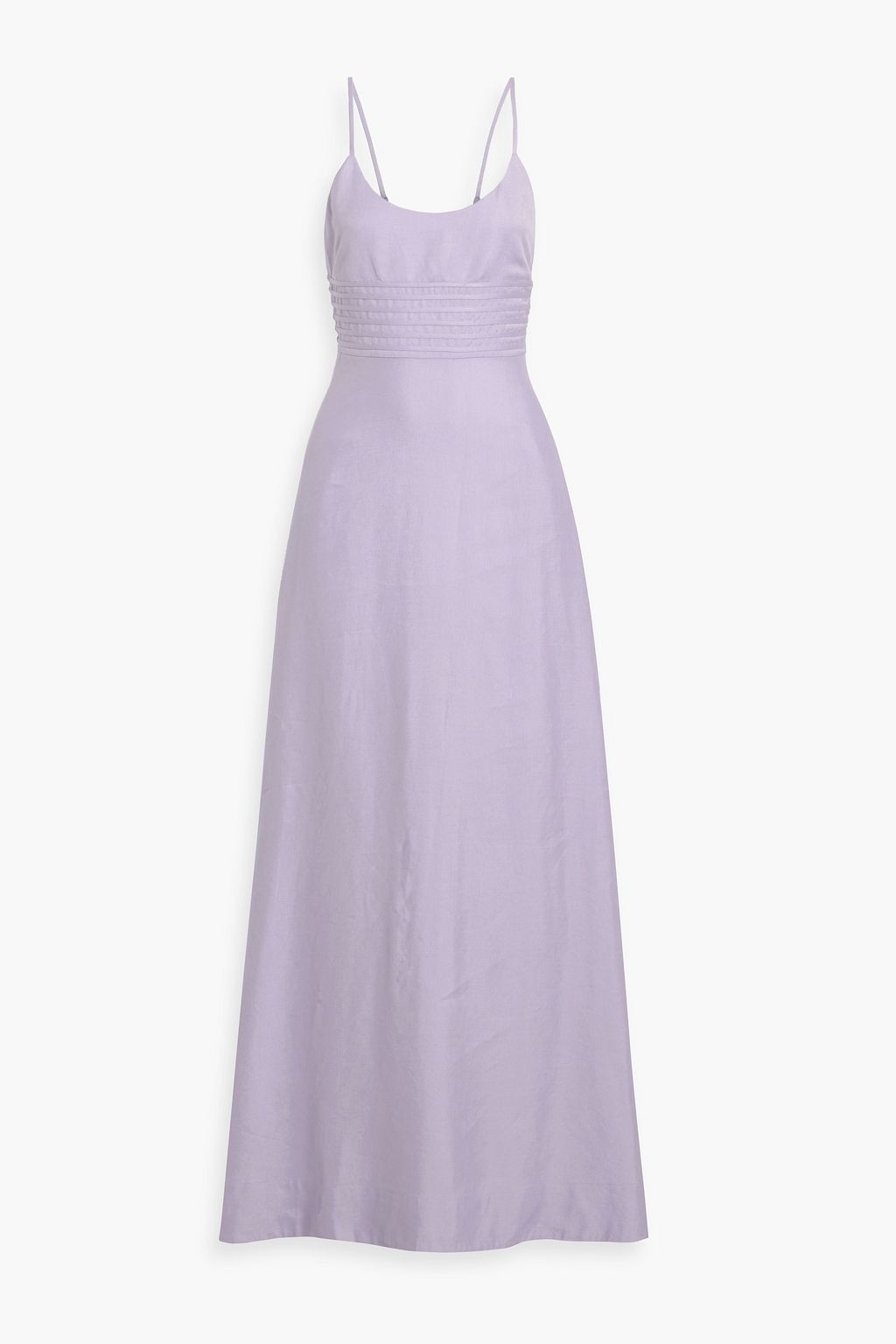 Prudence cutout linen blend maxi dress