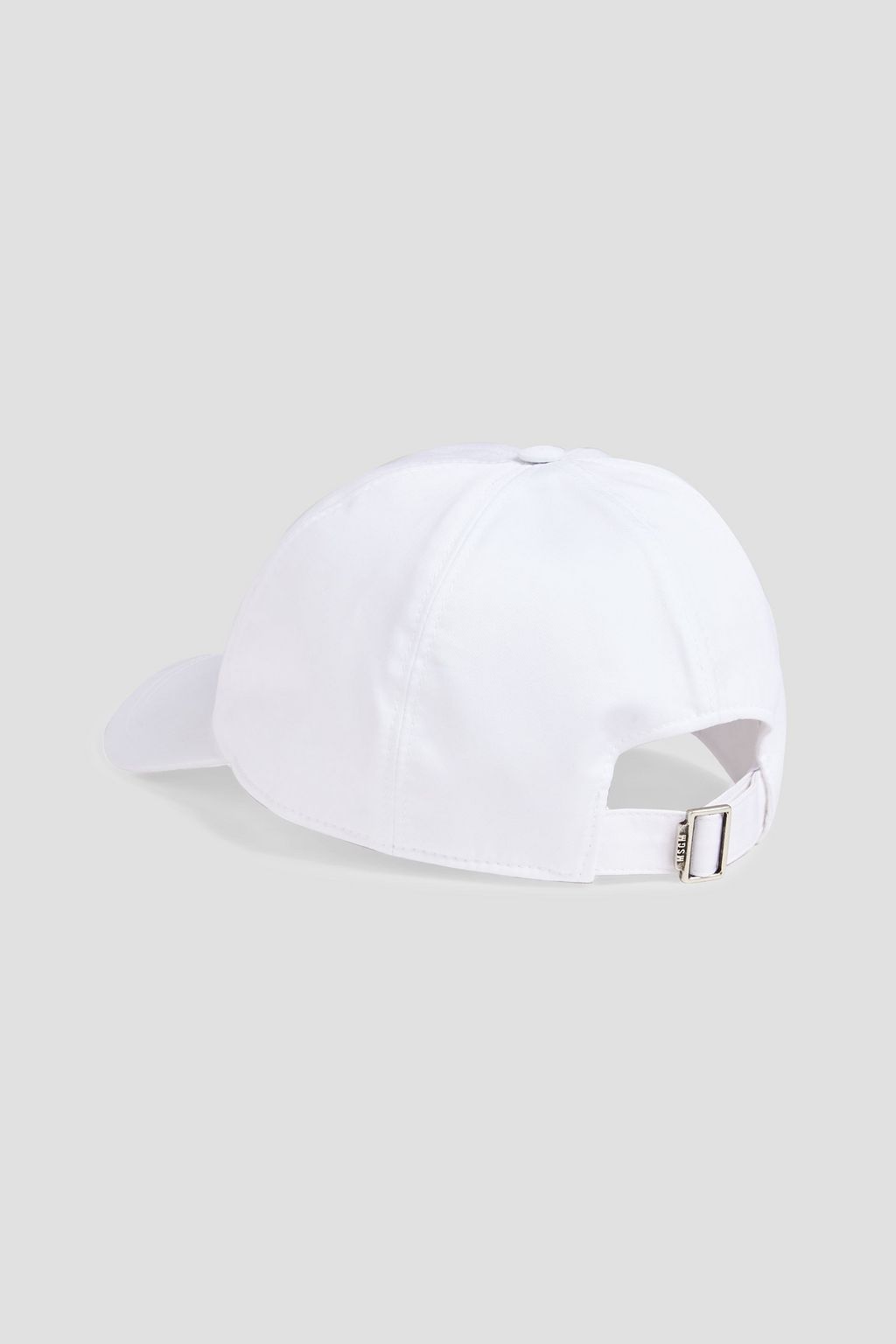 MSGM Embroidered cotton-twill baseball cap