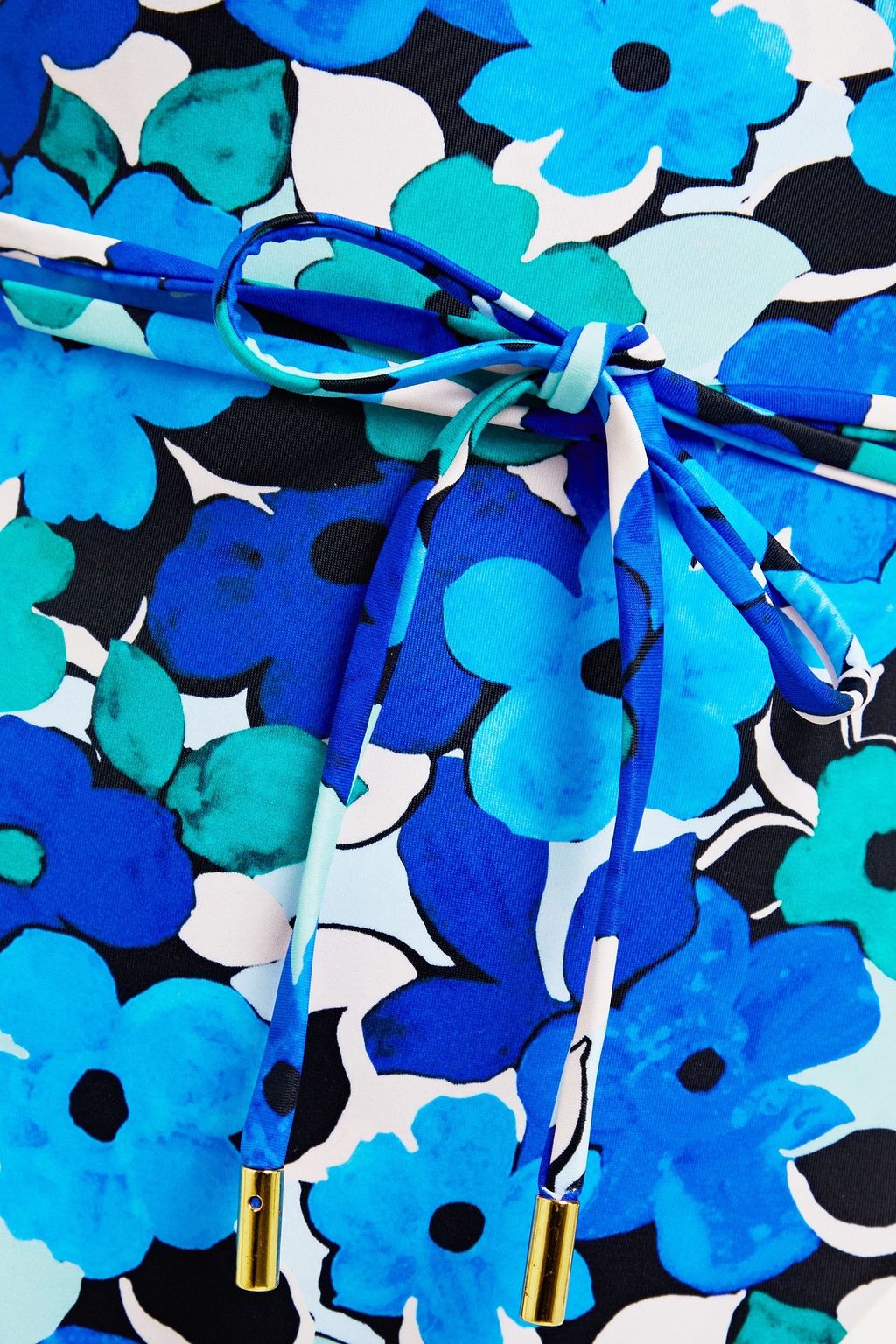 REBECCA VALLANCE Puglia Scoop floral-print swimsuit
