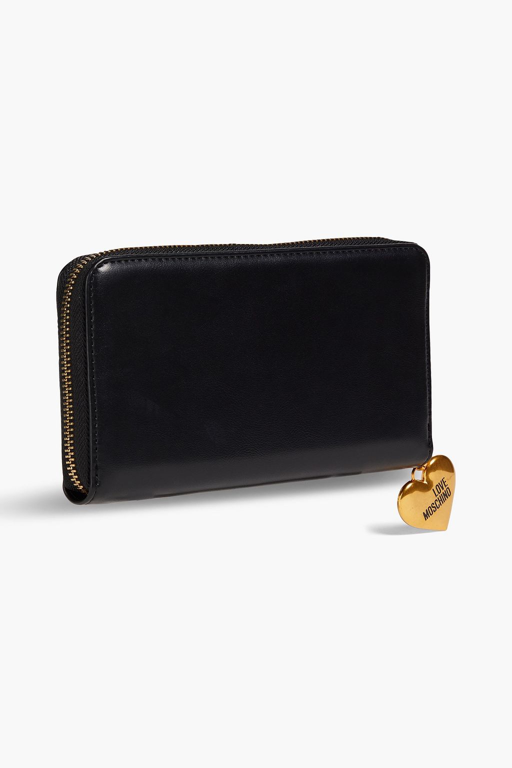 LOVE MOSCHINO Embellished faux leather wallet