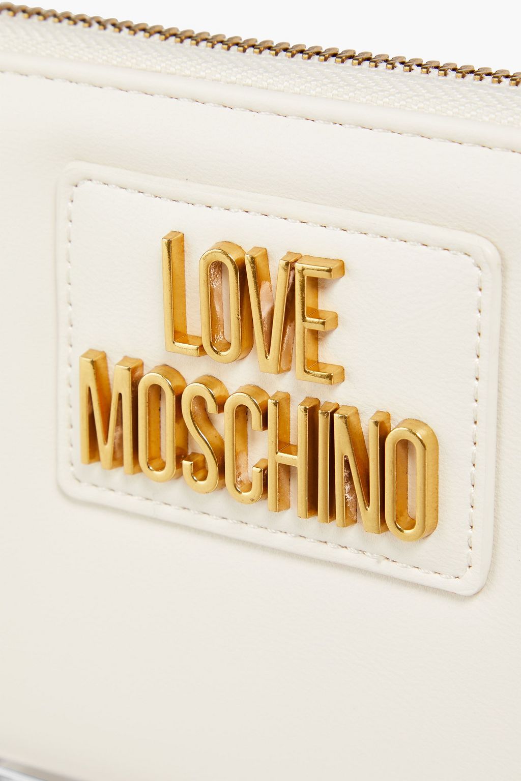 LOVE MOSCHINO Embellished faux leather wallet
