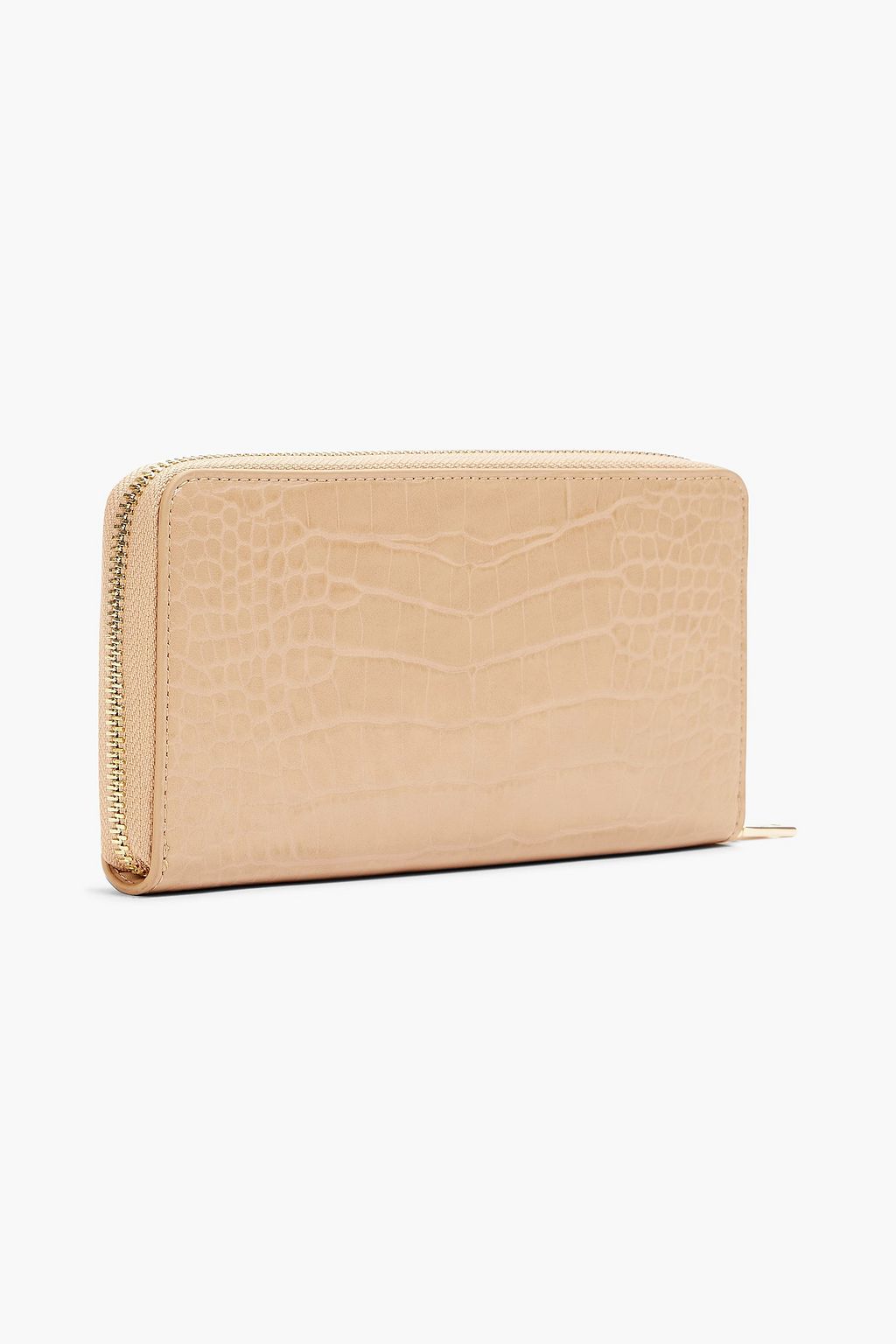 LOVE MOSCHINO Faux croc-effect leather wallet