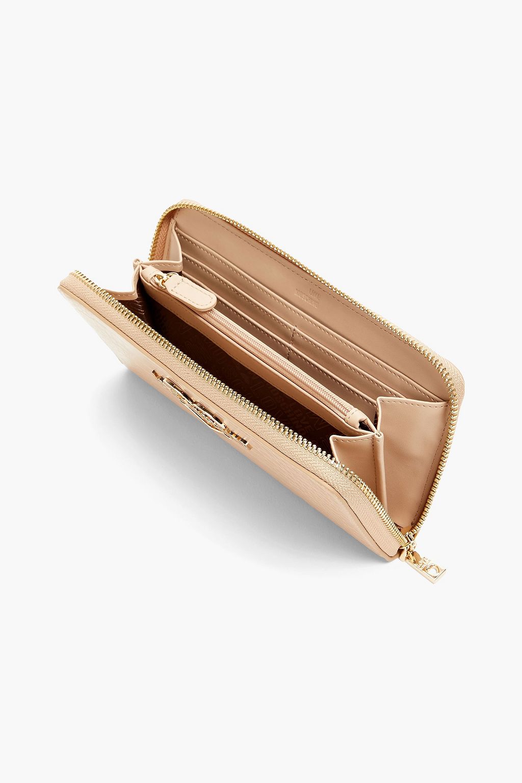 LOVE MOSCHINO Faux croc-effect leather wallet