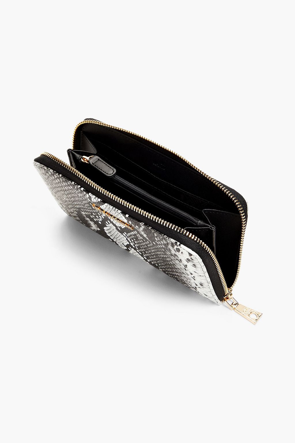 LOVE MOSCHINO Faux snake-effect leather wallet
