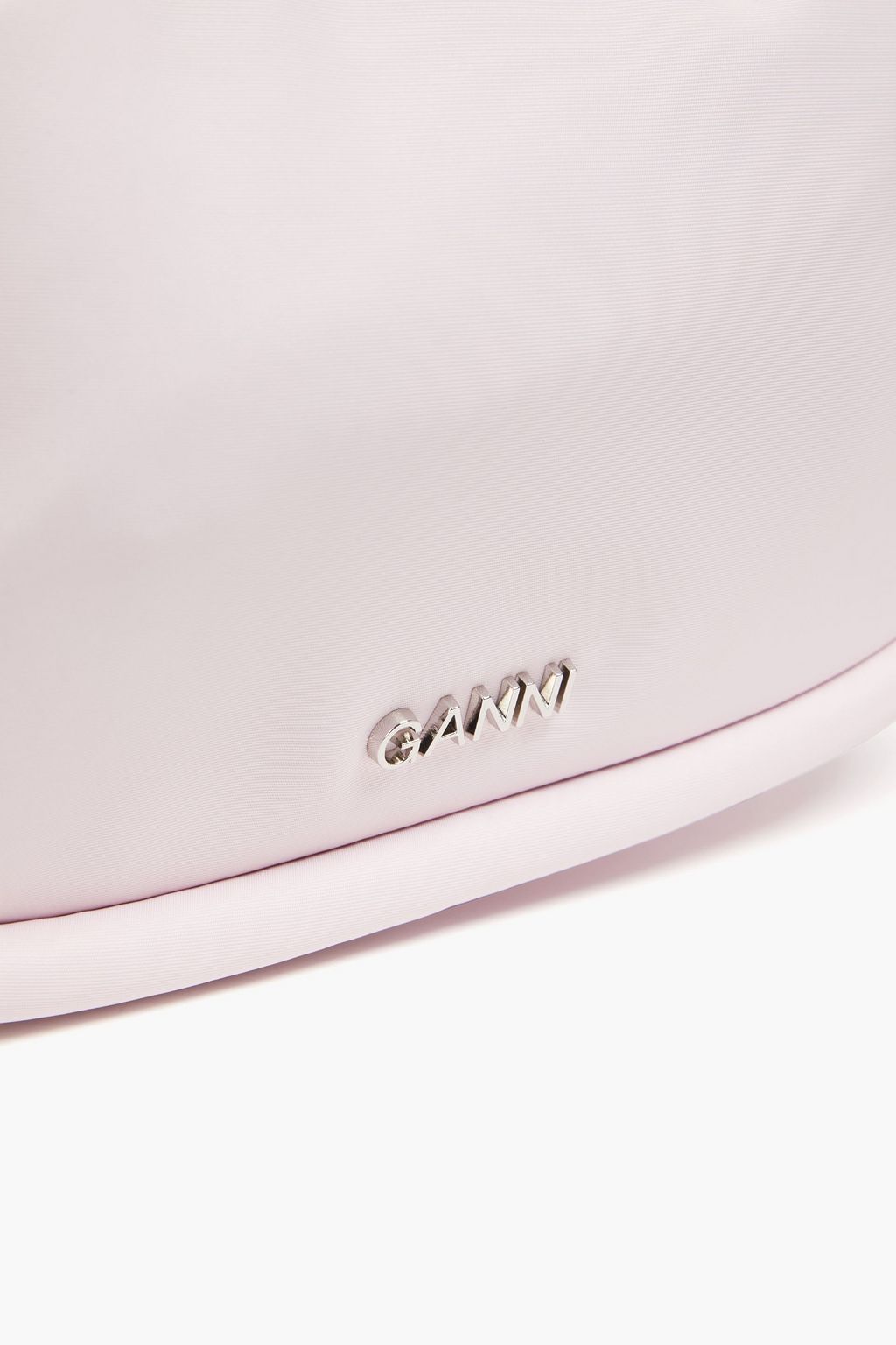 GANNI Two-tone knotted shell shoulder bag