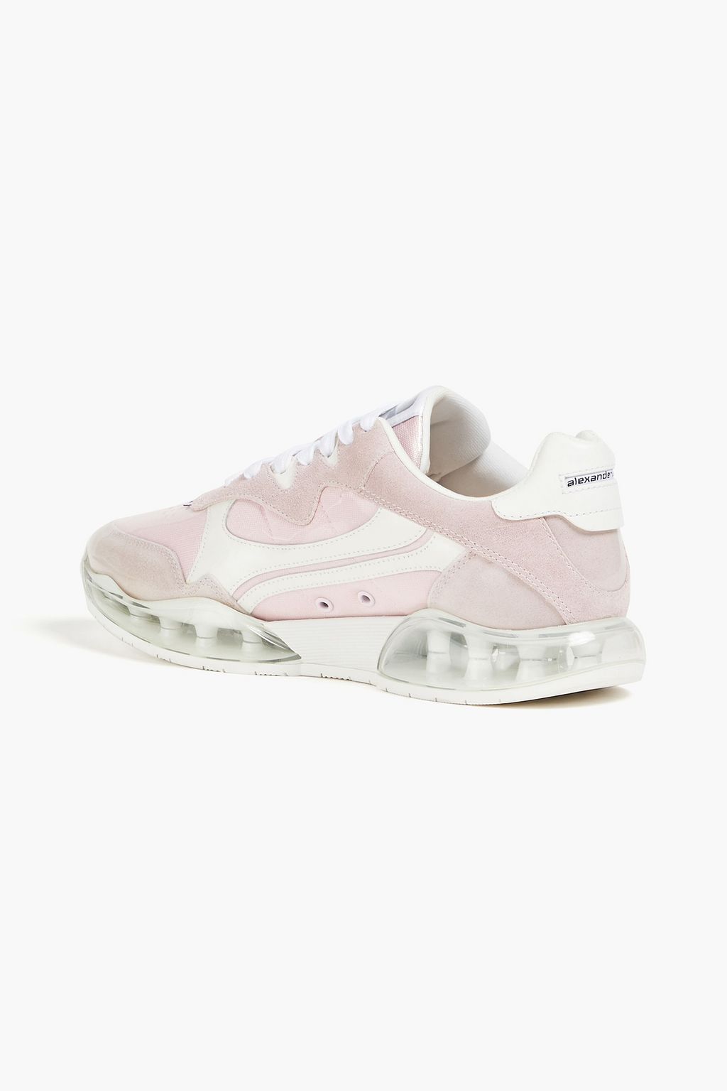ALEXANDER WANG Suede and PVC sneakers
