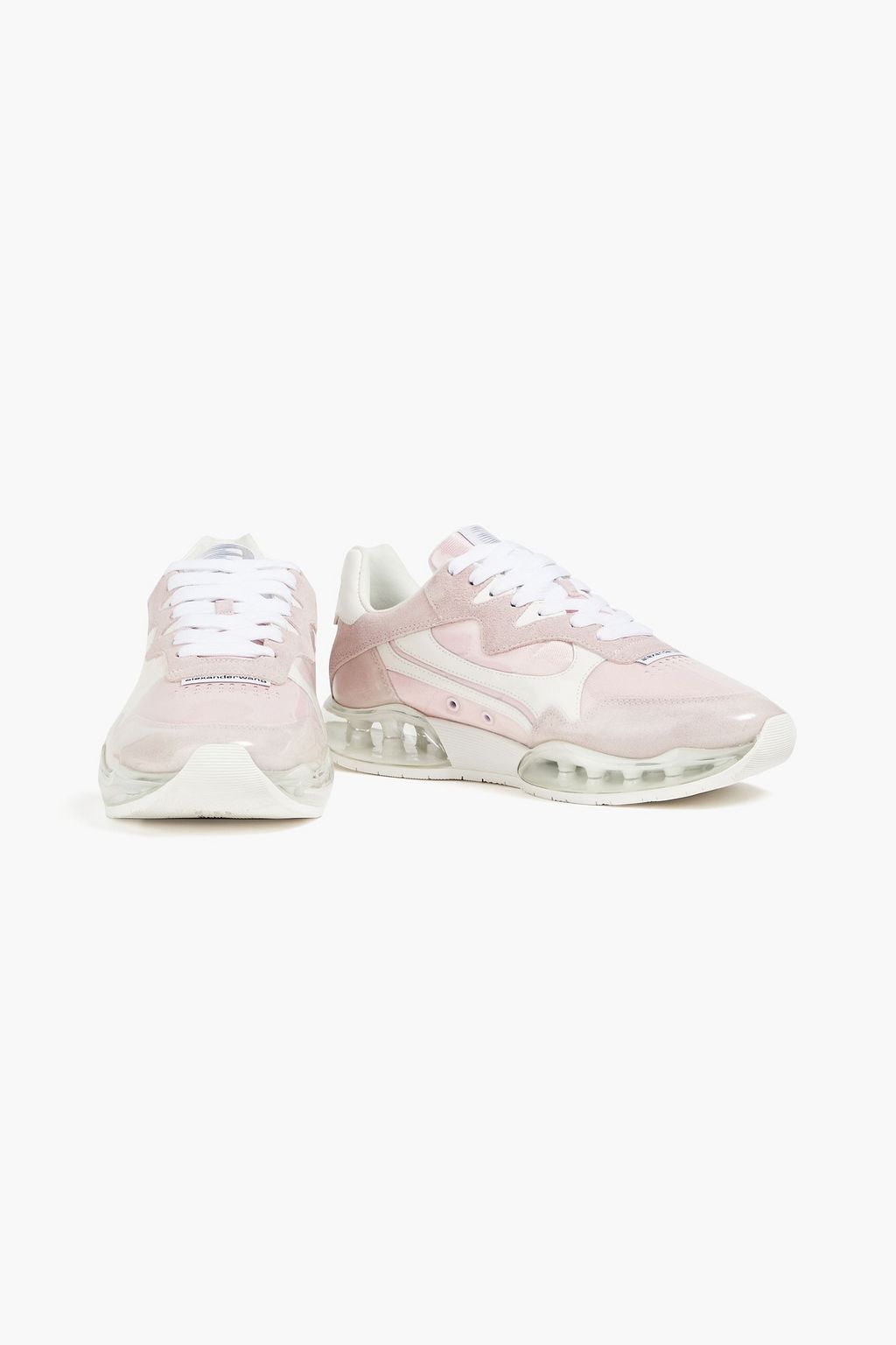 ALEXANDER WANG Suede and PVC sneakers