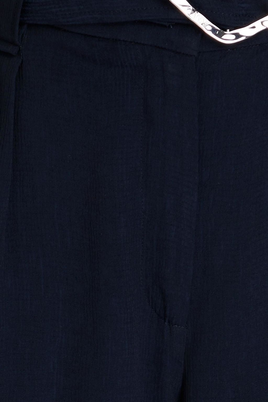 GANNI Belted jacquard wide-leg pants