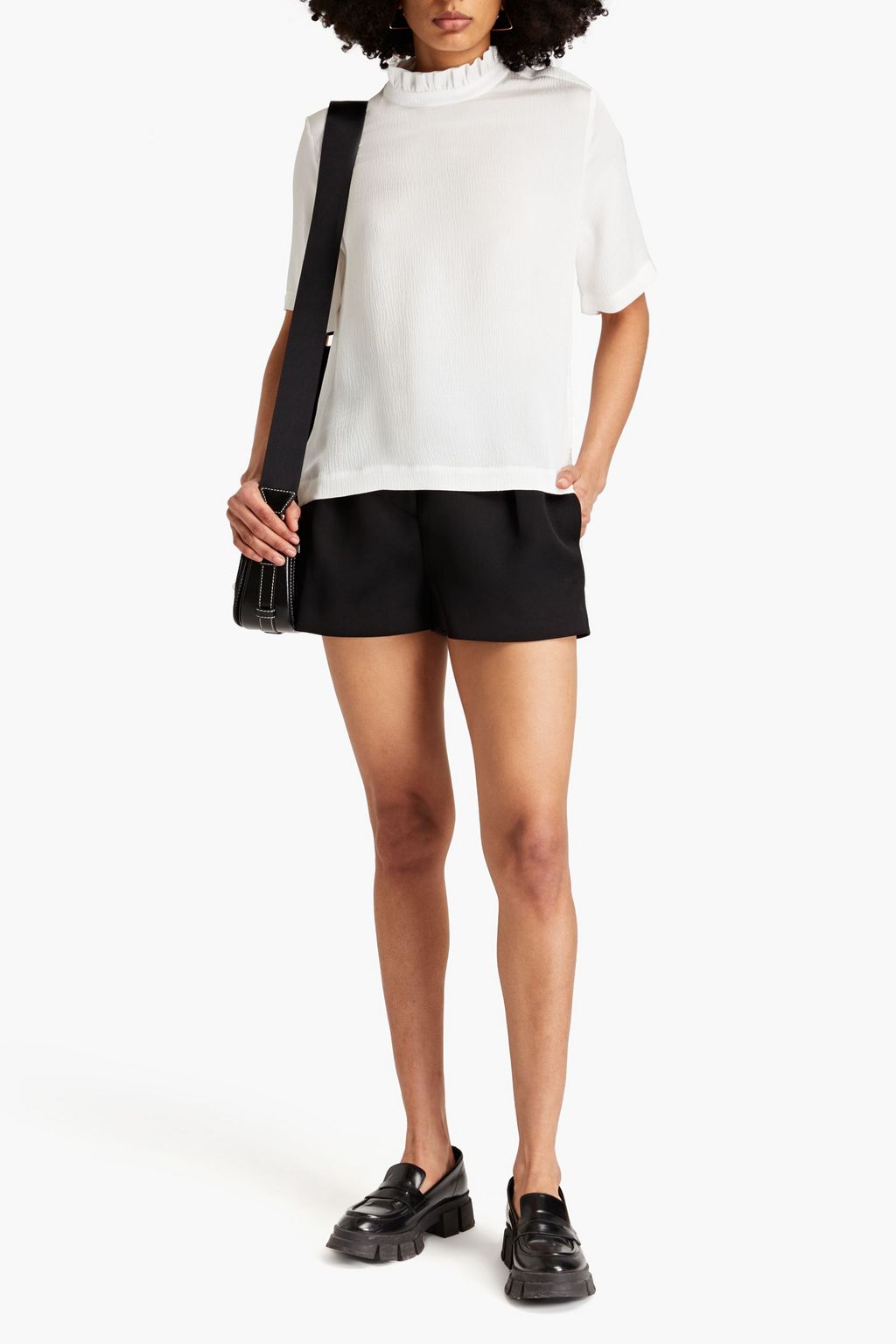 CLAUDIE PIERLOT Oberteil aus Cloqué