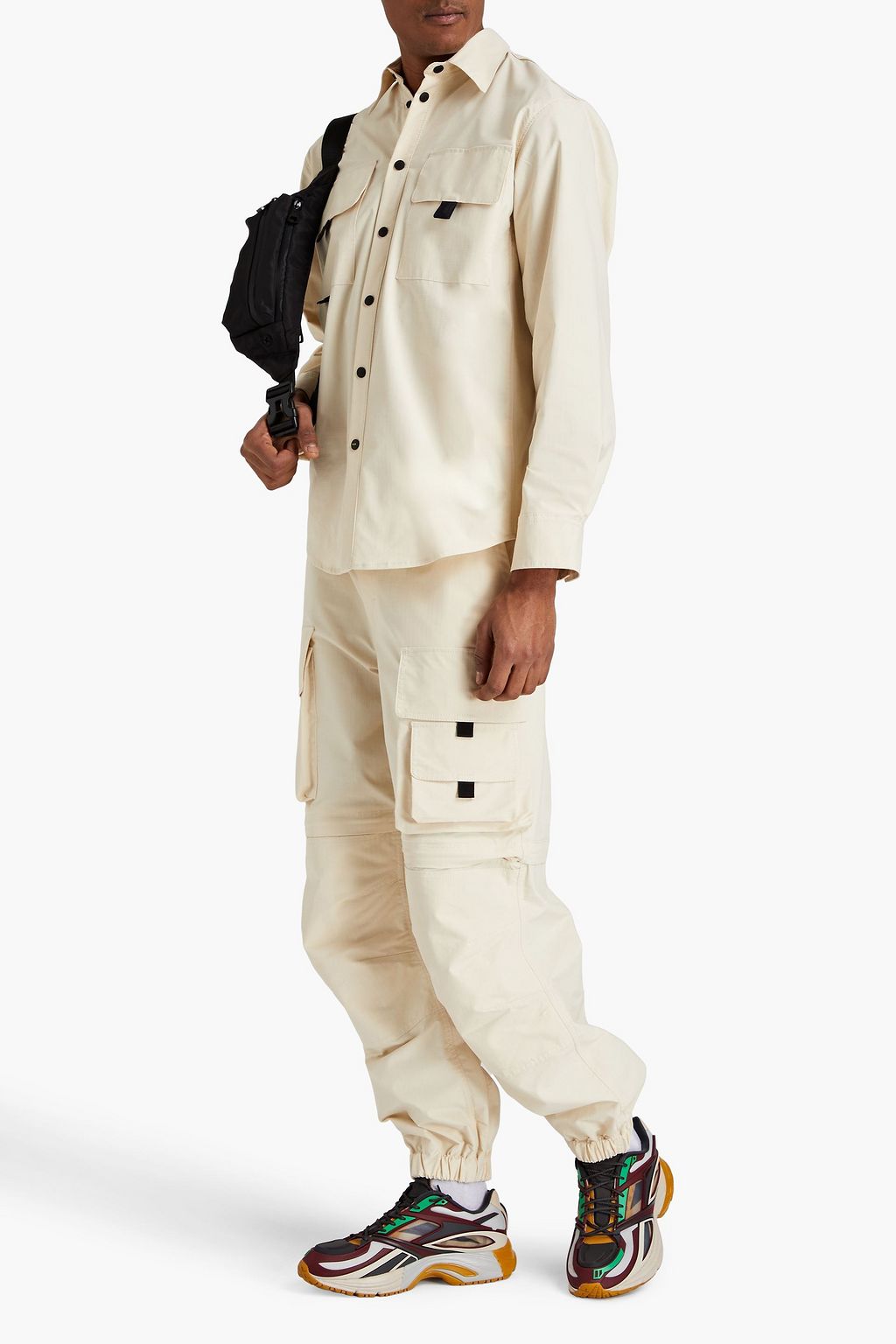 MSGM リップストップ シャツ