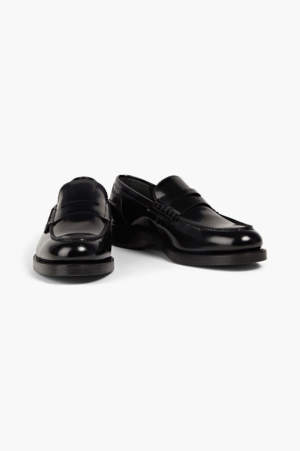 ALEXANDER WANG 폴리시드 가죽 로퍼