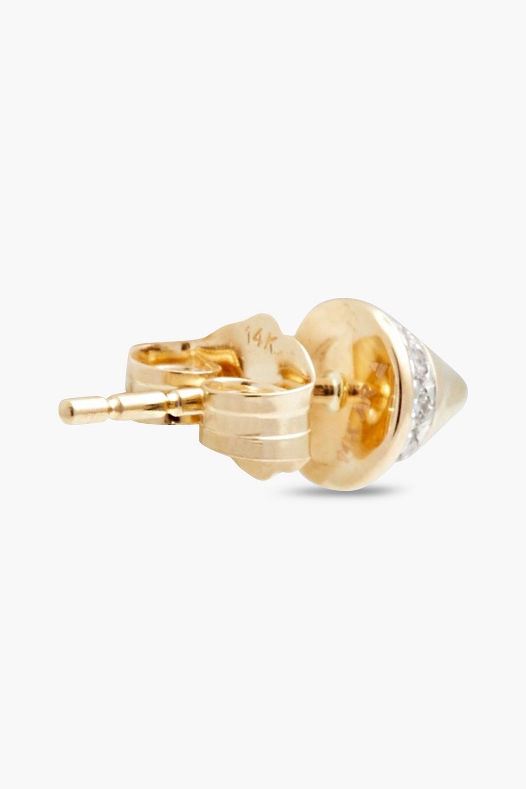 ADINA REYTER 14-karat gold diamond earrings