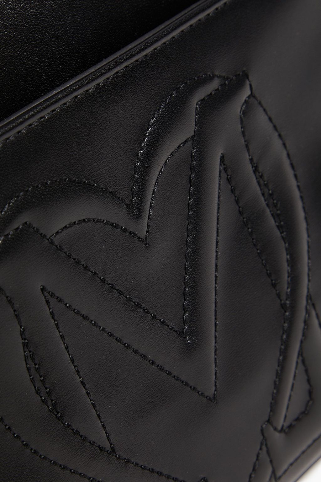 LOVE MOSCHINO Logo-embossed faux leather tote