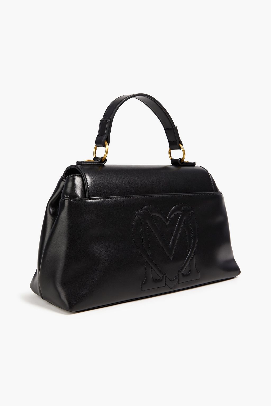 LOVE MOSCHINO Logo-embossed faux leather tote
