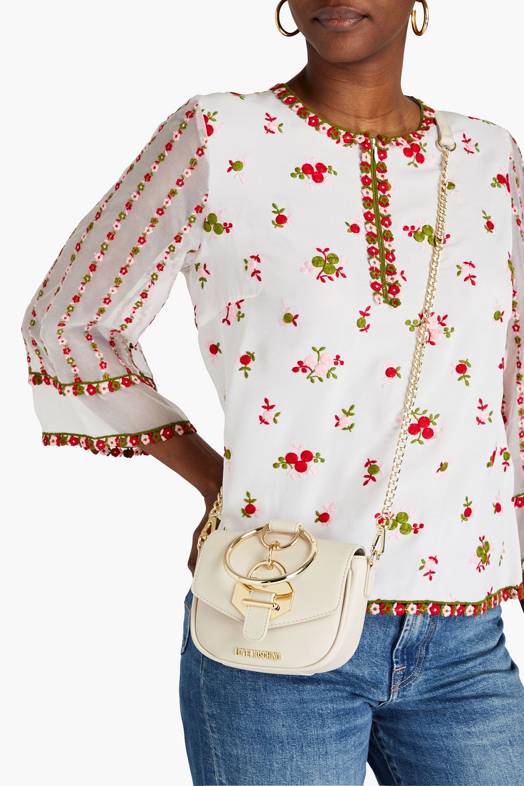 LOVE MOSCHINO Faux leather shoulder bag