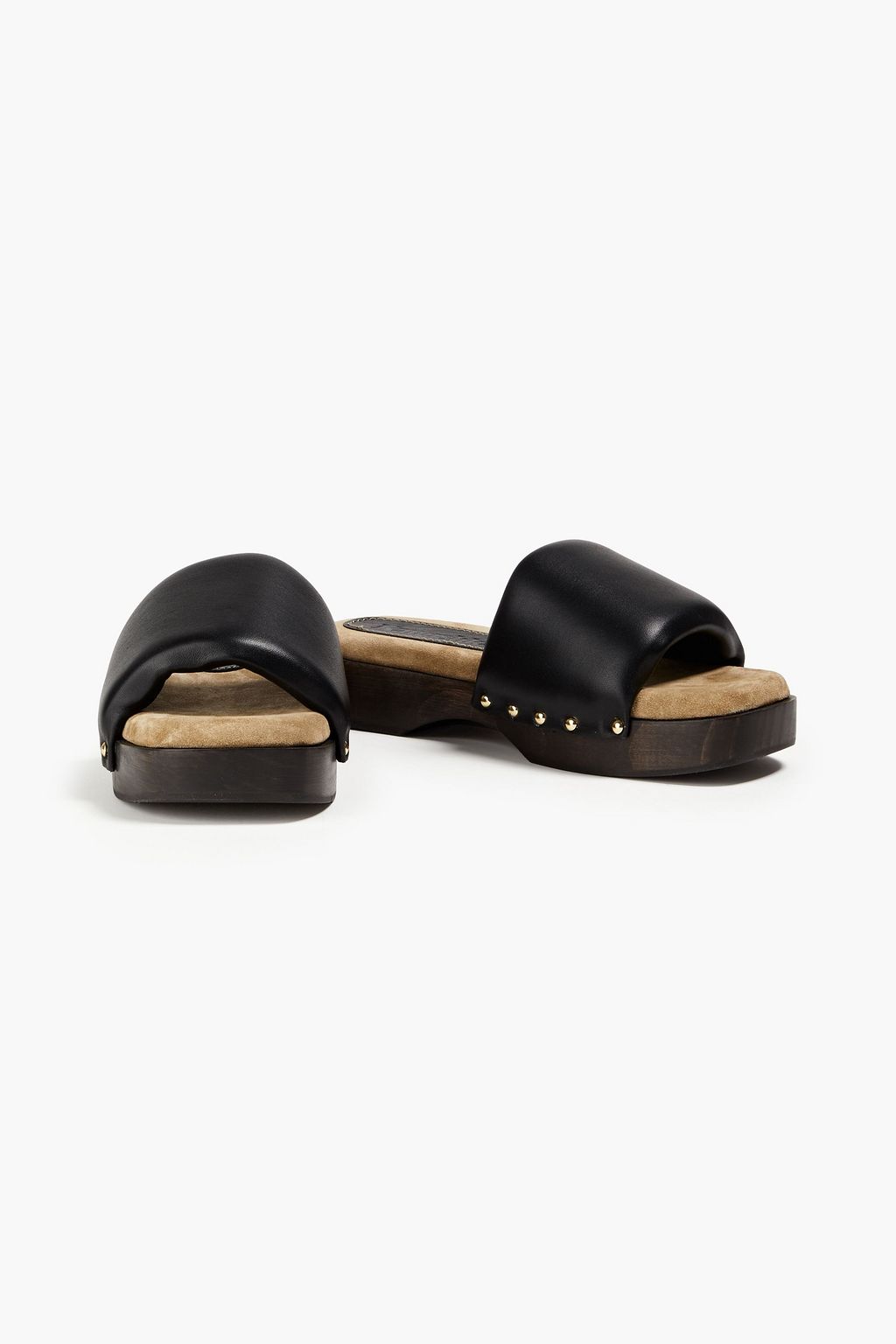 NANUSHKA Stefflon studded leather mules