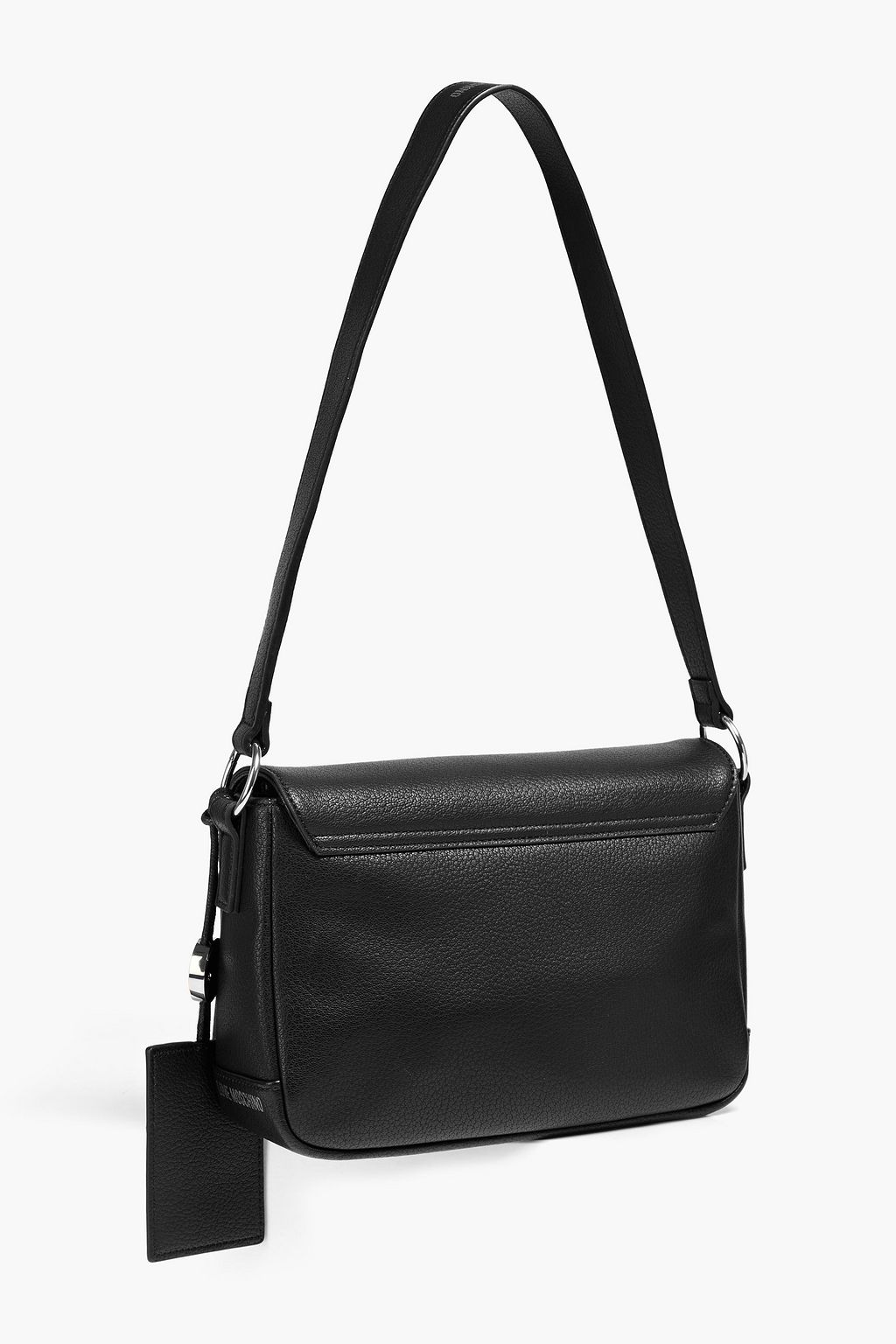 LOVE MOSCHINO Faux pebbled-leather shoulder bag