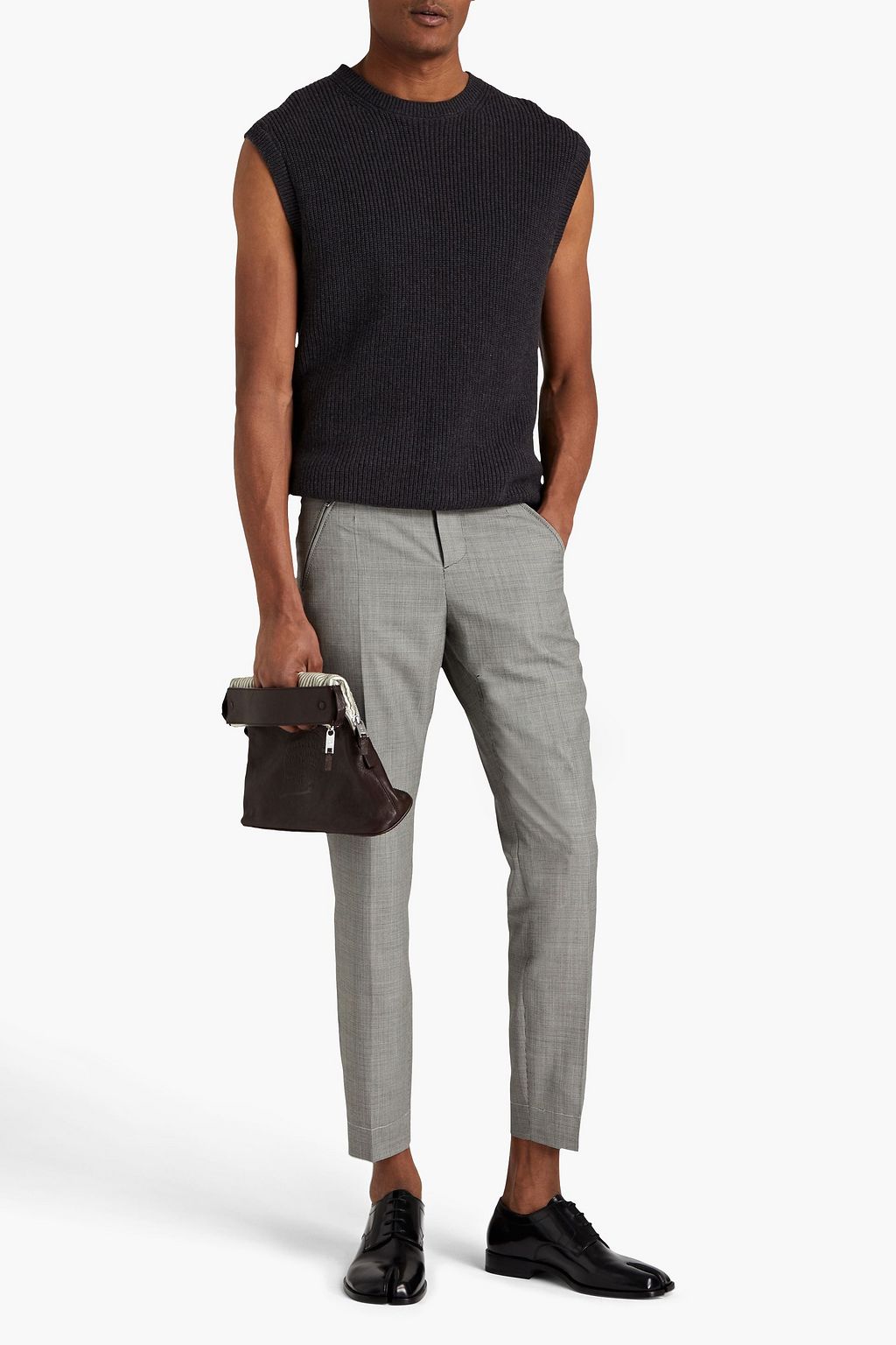 MAISON MARGIELA Houndstooth wool pants