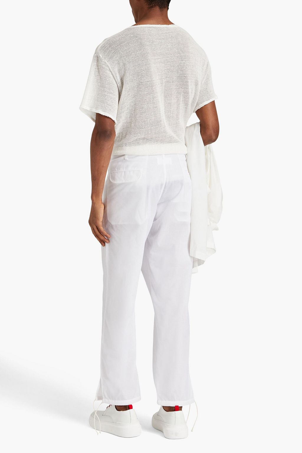 MAISON MARGIELA Silk-georgette pants
