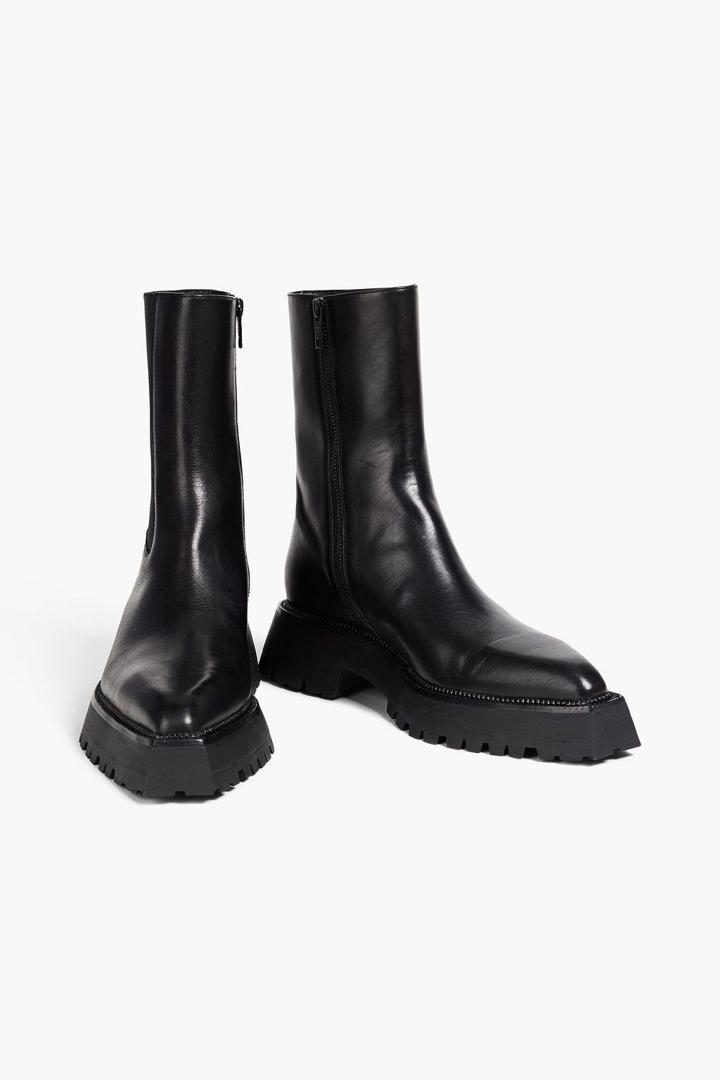 ALEXANDER WANG Presley stretch-leather ankle boots