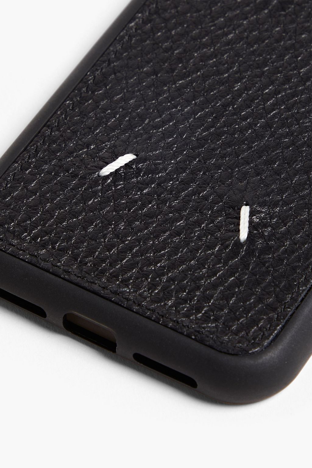 MAISON MARGIELA Pebbled-leather iPhone 11 pro case