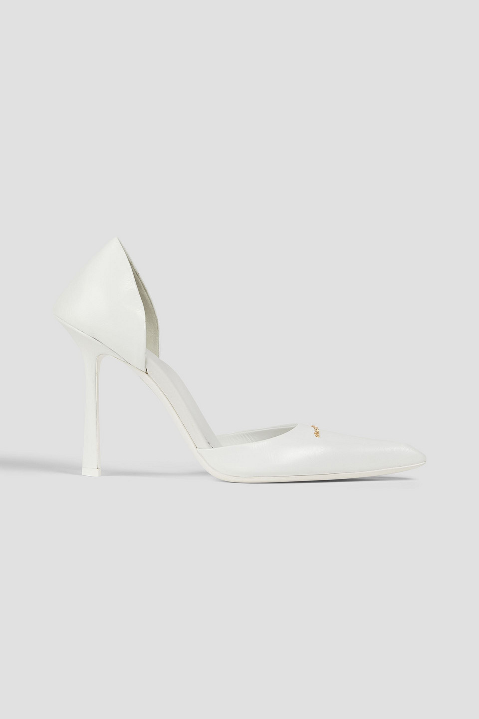 Alexander Wang Viola Leather Pumps In White