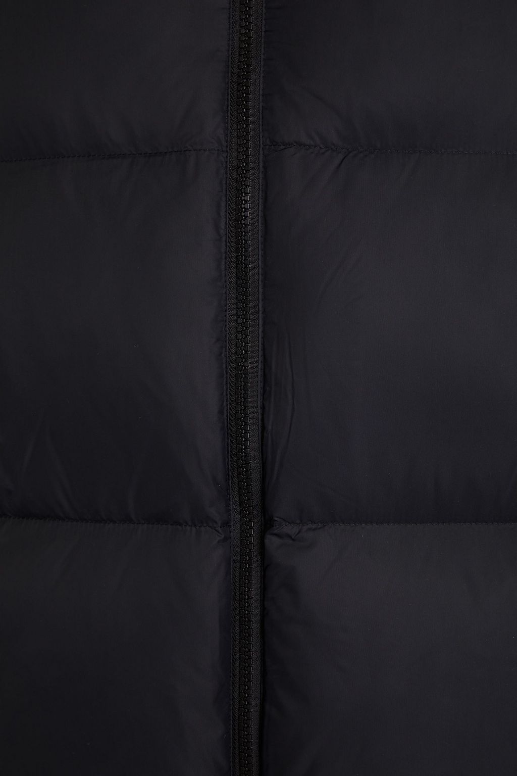 MSGM Quilted shell hooded down jacket