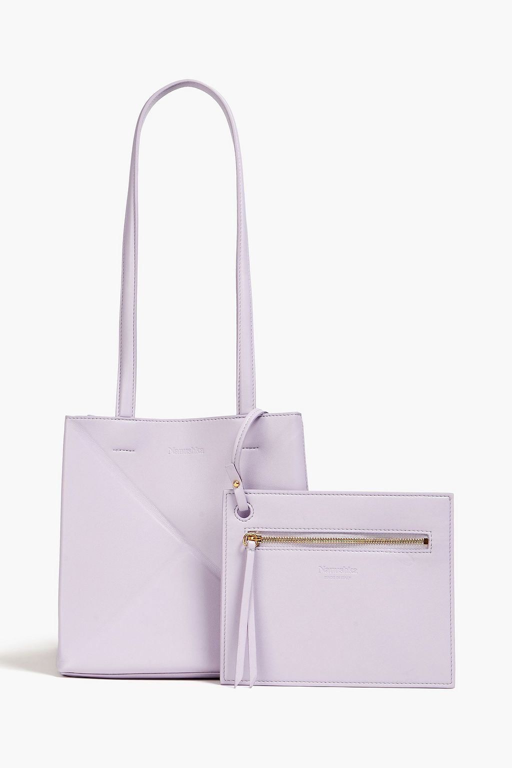 NANUSHKA The Origami faux leather tote