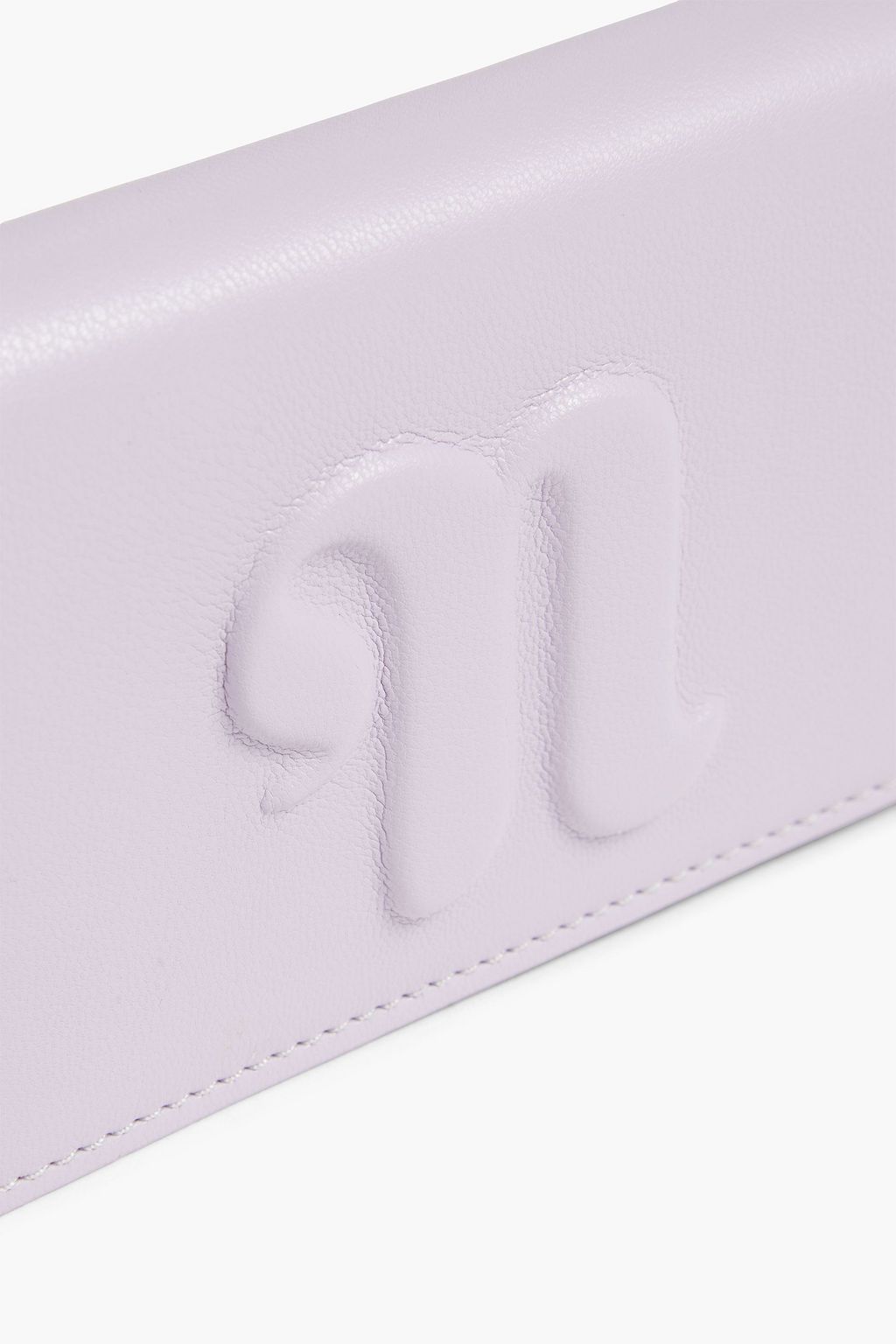 NANUSHKA Kingsley embossed vegan leather cardholder