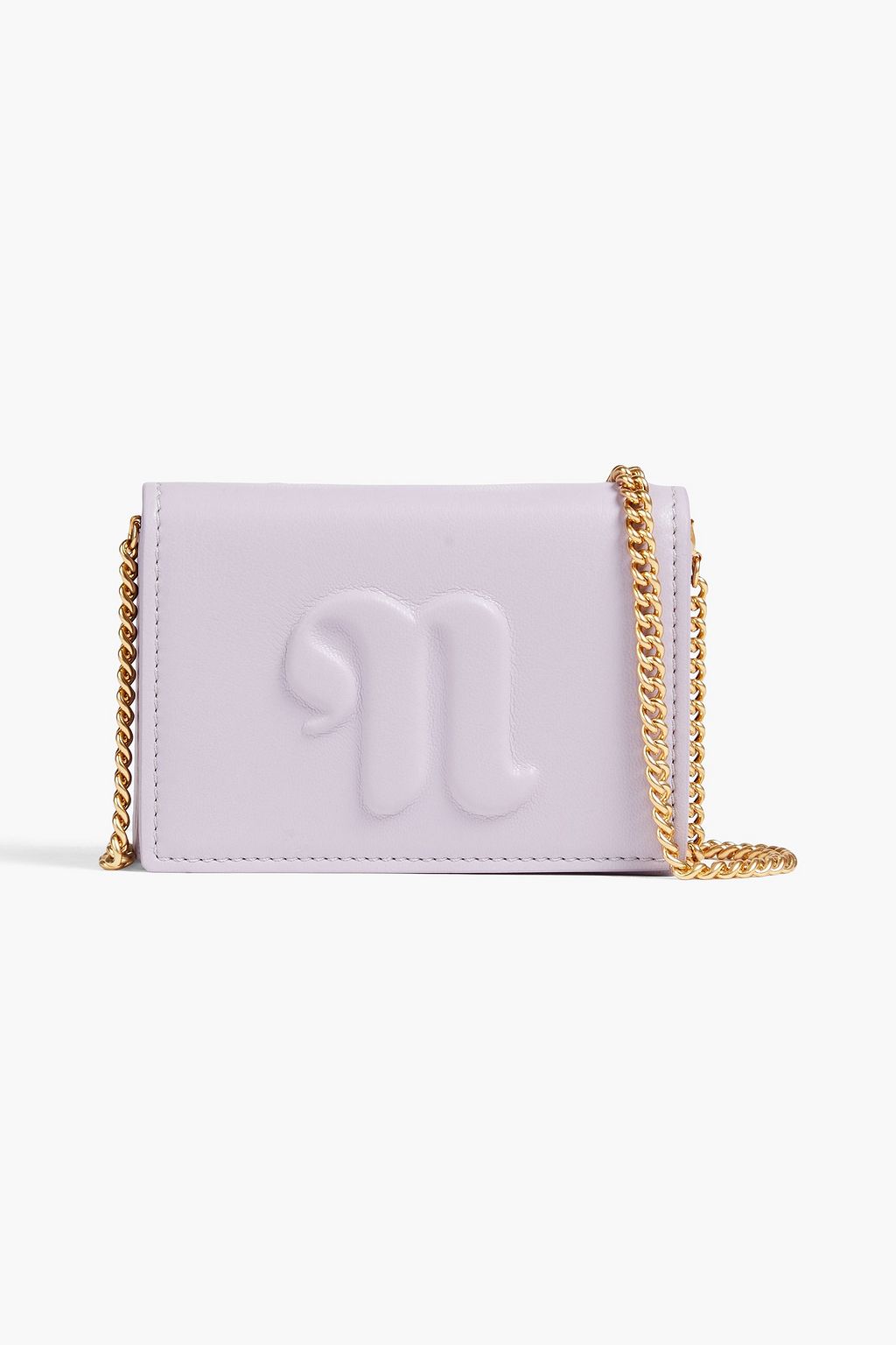 NANUSHKA Kingsley embossed vegan leather cardholder