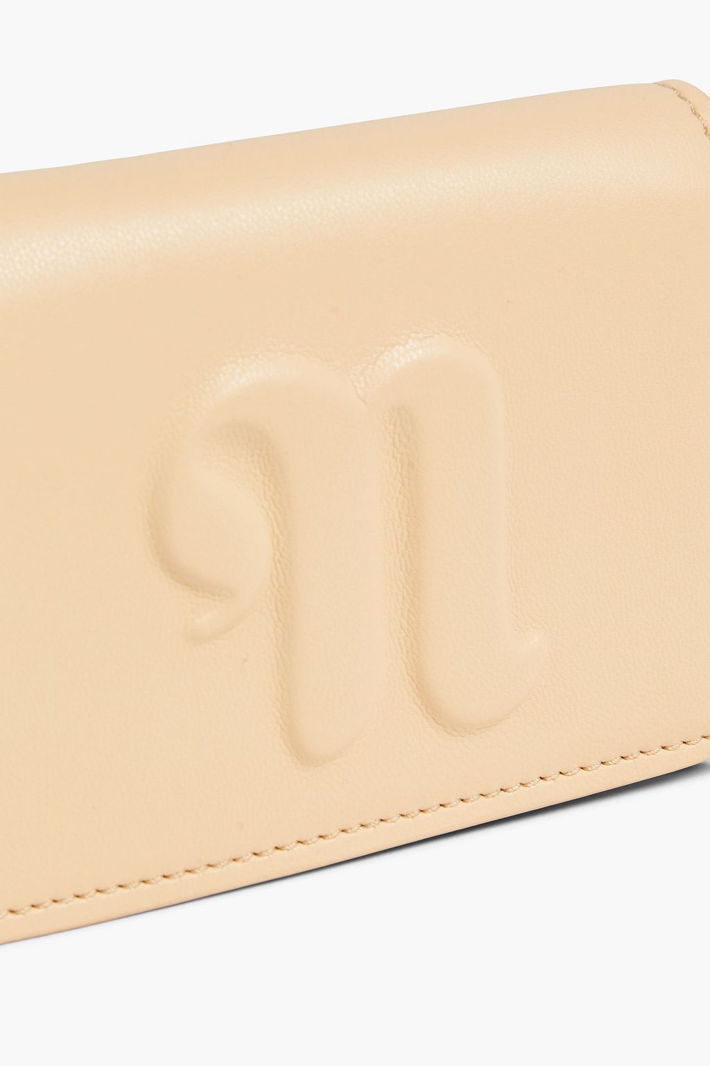 NANUSHKA Kingsley embossed vegan leather cardholder