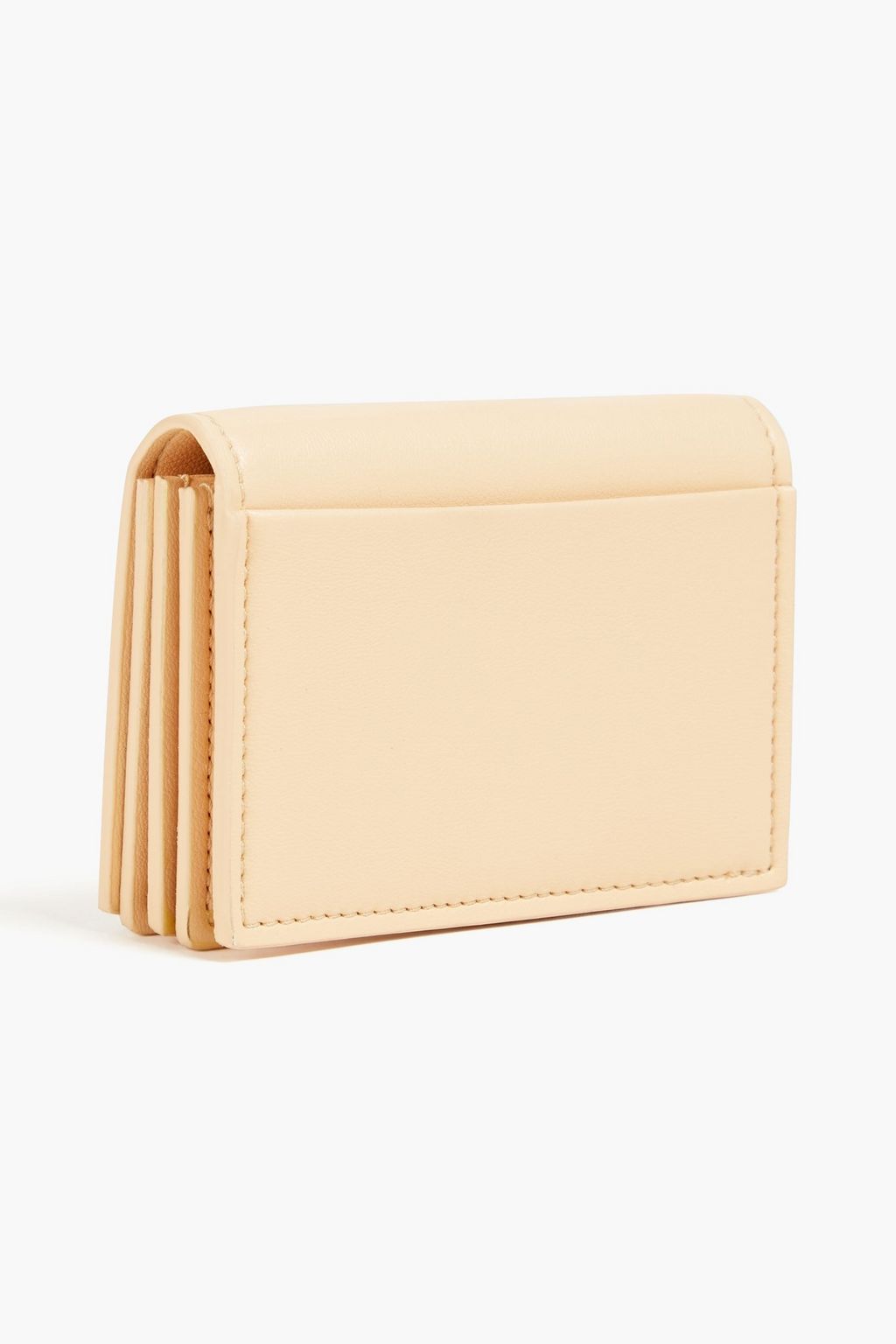 NANUSHKA Kingsley embossed vegan leather cardholder