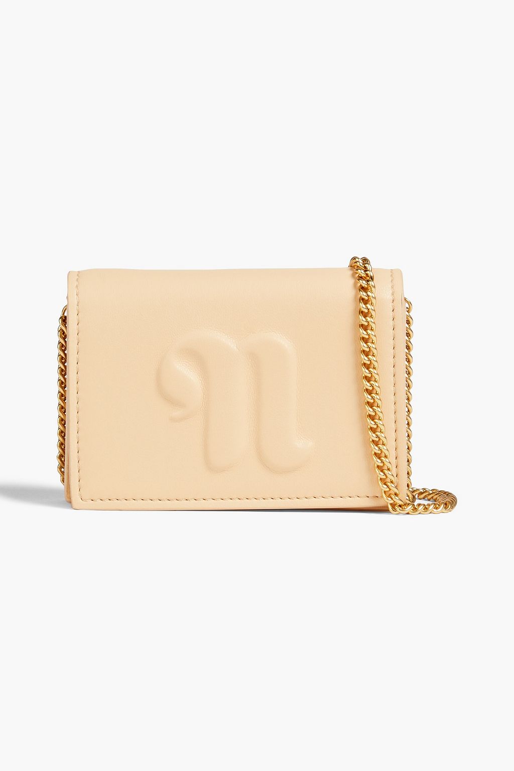 NANUSHKA Kingsley embossed vegan leather cardholder