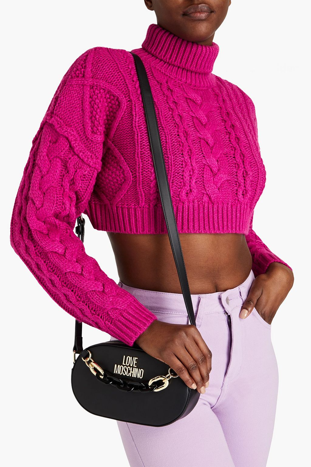 LOVE MOSCHINO Leather shoulder bag