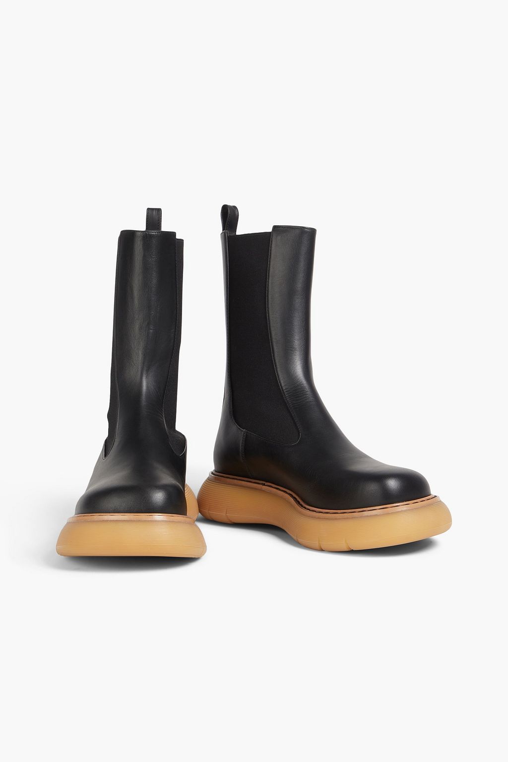 KHAITE Bleecker leather boots