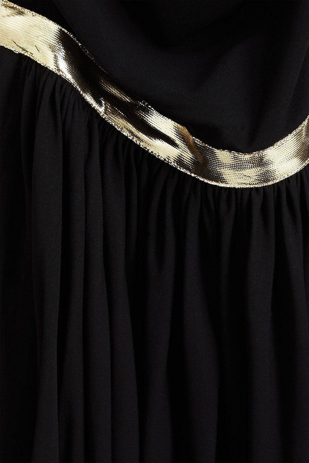 ALAÏA ジャージー ラップロングドレス ドレープ入り