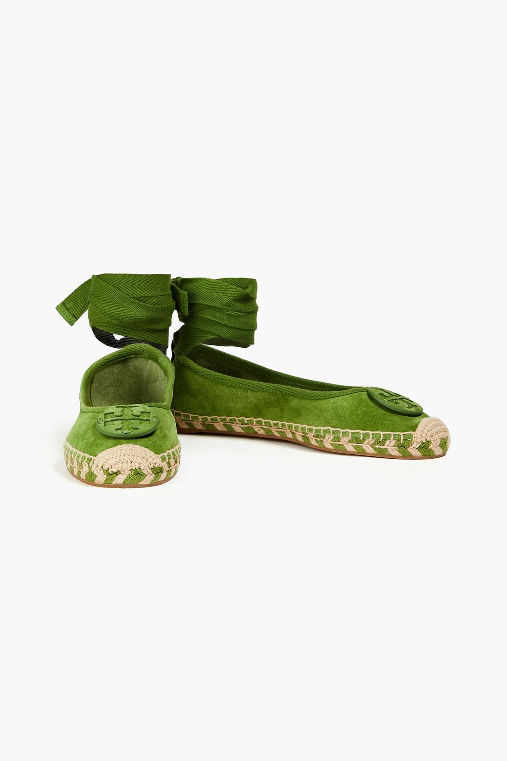 TORY BURCH Minnie suede espadrilles