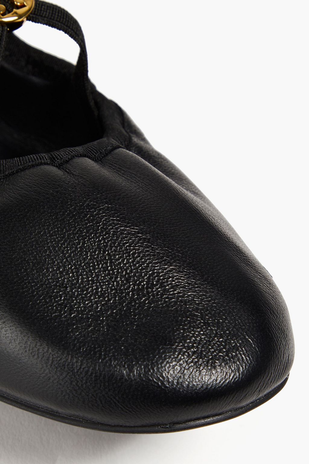 TORY BURCH Soft Scrunch Ballerinas aus Leder
