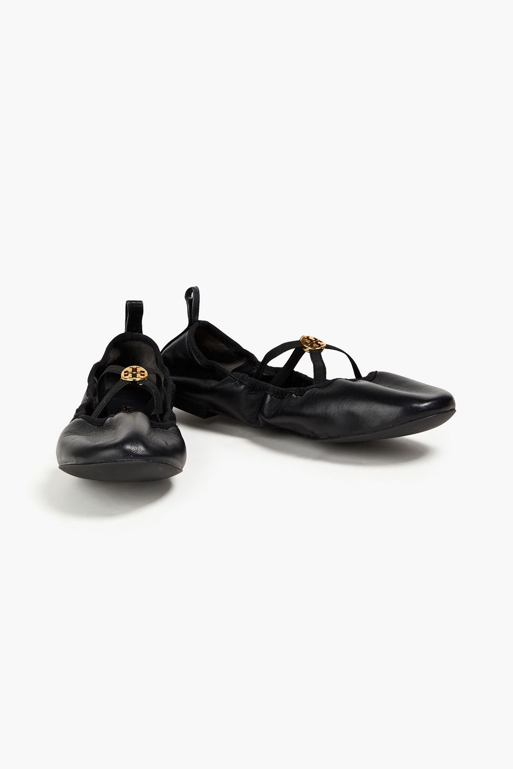TORY BURCH Soft Scrunch Ballerinas aus Leder