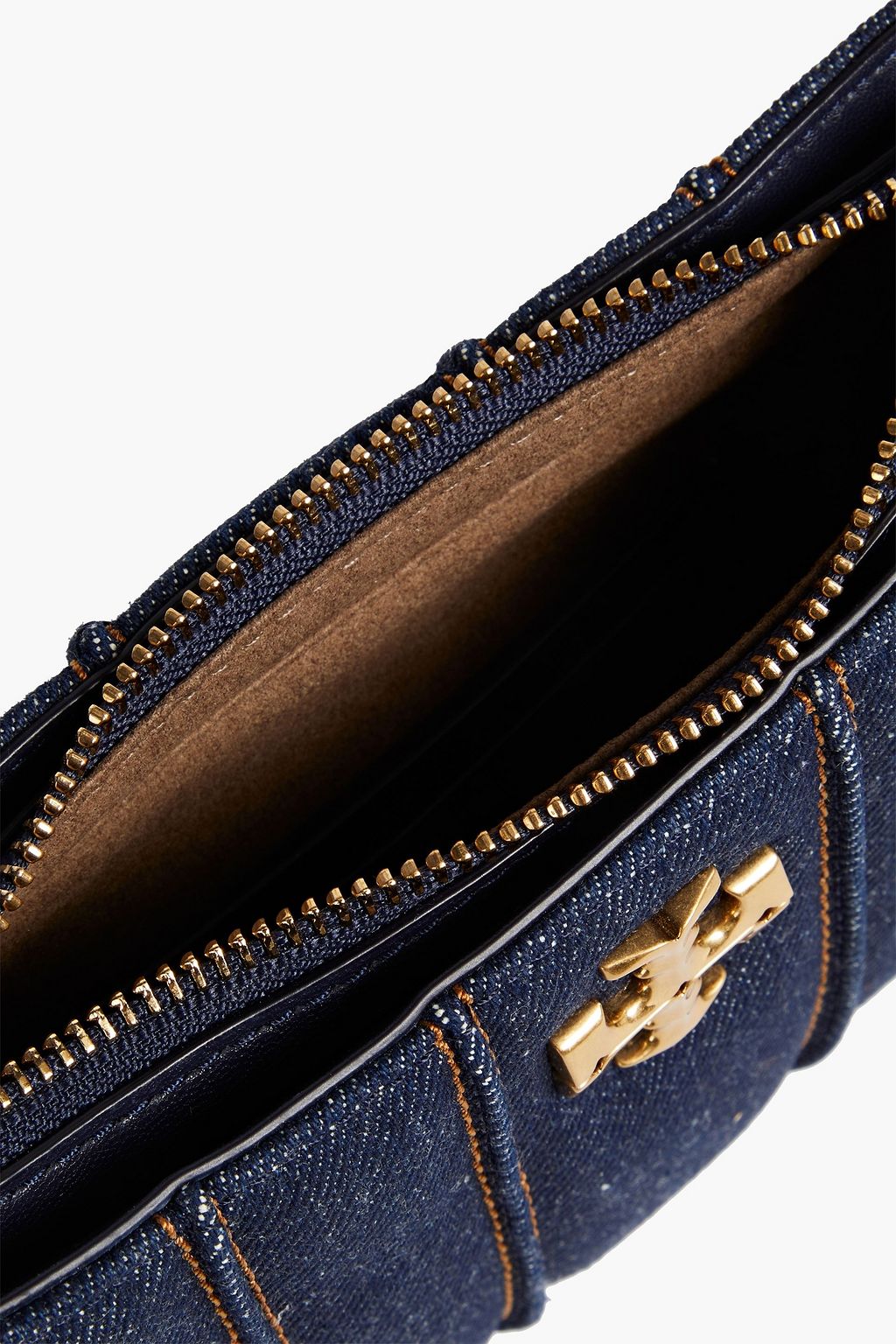 TORY BURCH Kira denim shoulder bag