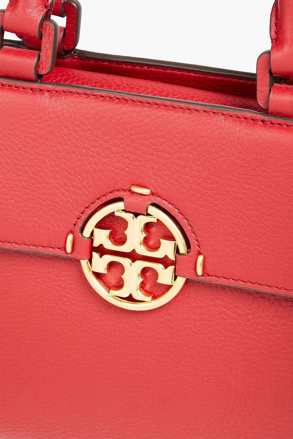 TORY BURCH Miller Tote Bag aus Narbenleder