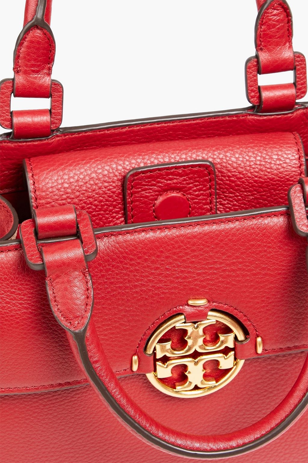 TORY BURCH Miller Tote Bag aus Narbenleder