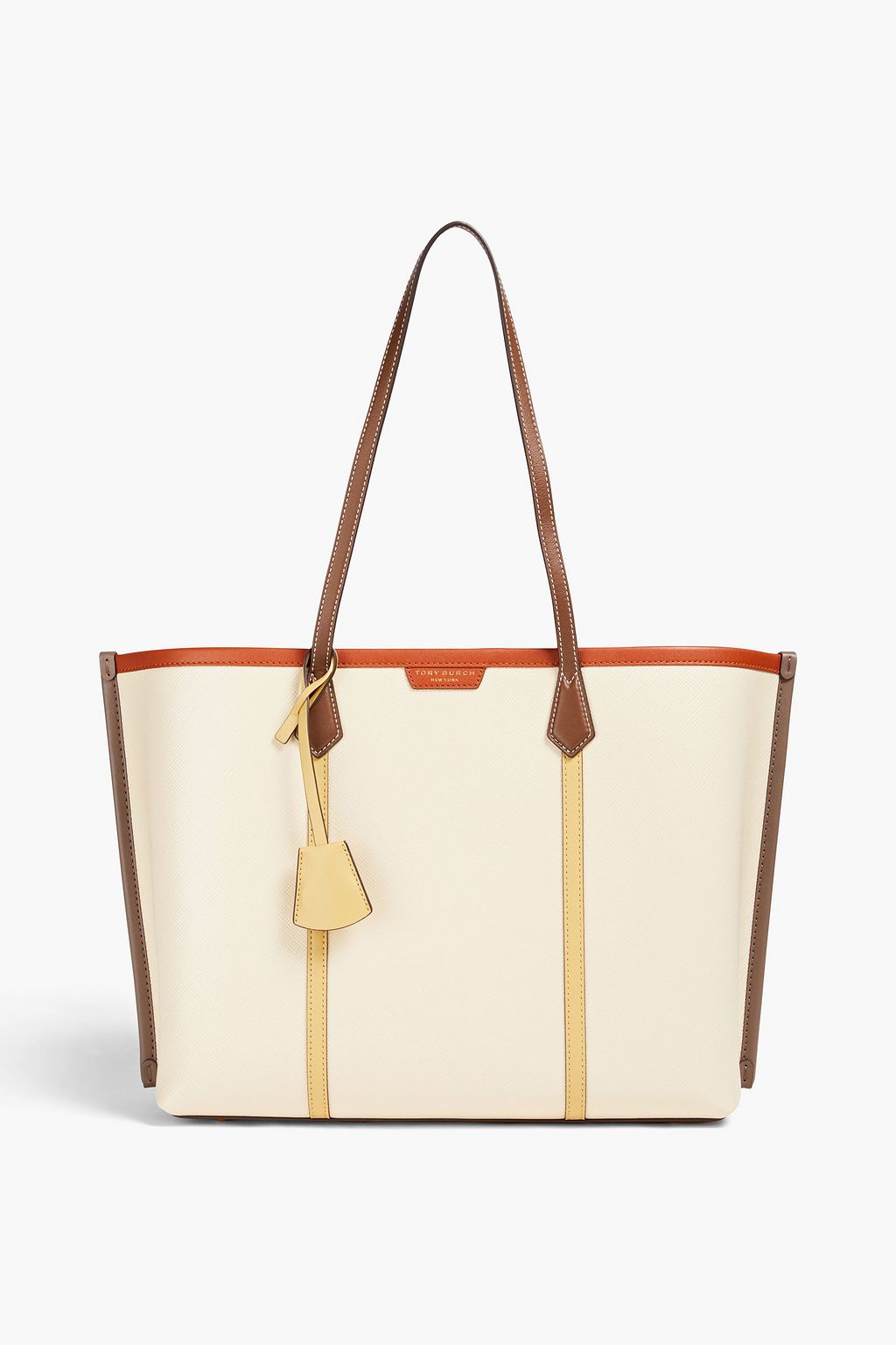 TORY BURCH Perry color-block textured-leather tote | Sale up to 70% off | THE OUTNET TORY BURCH Perry color-block textured-leather tote | Sale up to 70% off | THE OUTNET