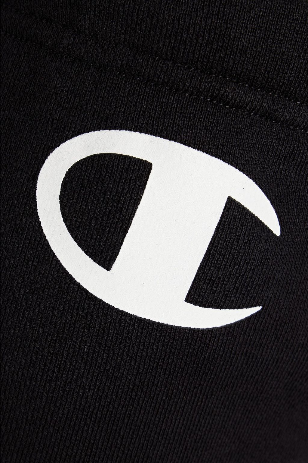 CHAMPION X NILI LOTAN Printed French cotton-terry track pants