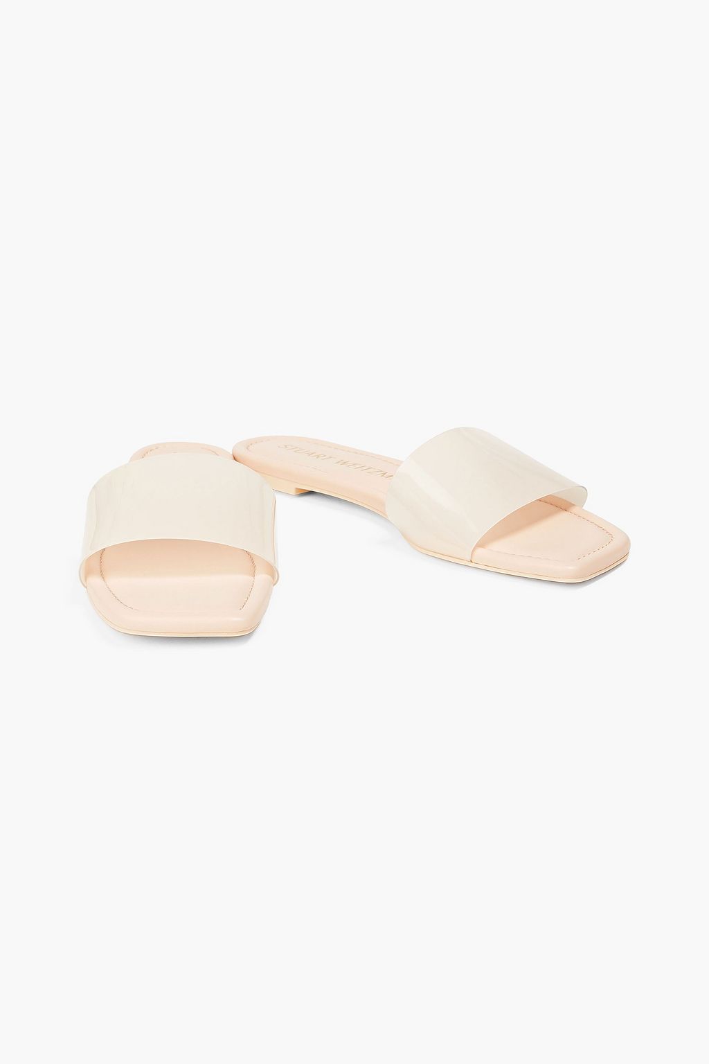 STUART WEITZMAN PVC slides
