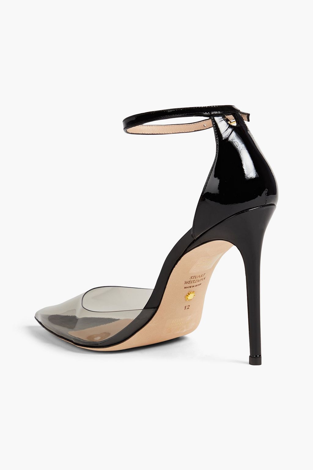 STUART WEITZMAN Stuart 100 Pumps aus Lackleder und PVC