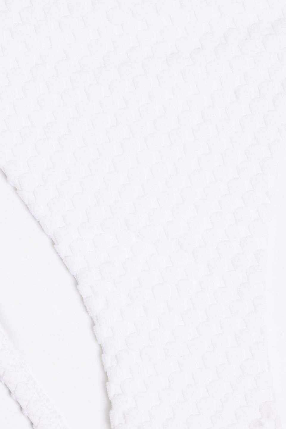 Seafolly Riviera Stretch-jacquard Low-rise Bikini Briefs In White